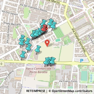 Mappa Via Mussini, 27058 Voghera PV, Italia (0.212)