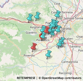 Mappa Via S. Vito, 10045 Piossasco TO, Italia (11.02938)