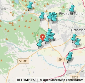 Mappa Via S. Vito, 10045 Piossasco TO, Italia (4.06267)