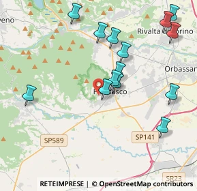 Mappa Via S. Vito, 10045 Piossasco TO, Italia (4.31857)