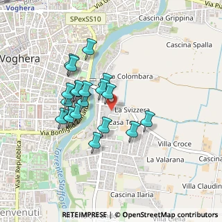 Mappa Laterale di, 27058 Voghera PV, Italia (0.382)