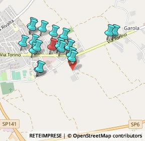 Mappa Via Cesare Beccaria, 10045 Piossasco TO, Italia (0.4655)