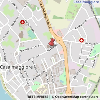 Mappa Via Cavour,  78, 26041 Casalmaggiore, Cremona (Lombardia)