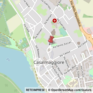 Mappa Via Giovanni Favagrossa, 55, 26041 Casalmaggiore, Cremona (Lombardia)