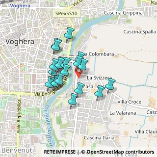 Mappa Via Negrotto Cambiaso, 27058 Voghera PV, Italia (0.3365)