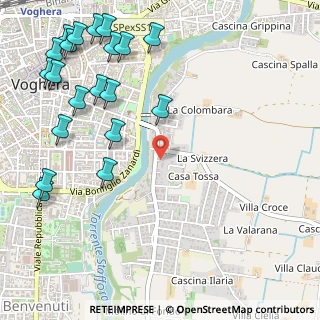 Mappa Via Negrotto Cambiaso, 27058 Voghera PV, Italia (0.7355)