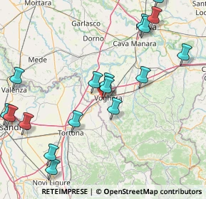 Mappa Via Monte Santo, 27058 Voghera PV, Italia (19.78176)