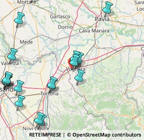 Mappa Via Monte Santo, 27058 Voghera PV, Italia (21.89056)