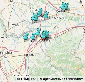 Mappa Via Monte Santo, 27058 Voghera PV, Italia (11.32)