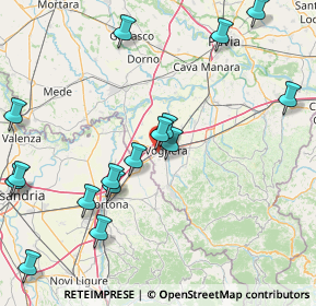 Mappa Via Monte Santo, 27058 Voghera PV, Italia (19.36938)