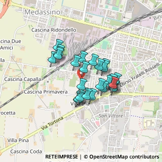 Mappa Via Monte Santo, 27058 Voghera PV, Italia (0.32593)
