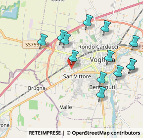 Mappa Via Monte Santo, 27058 Voghera PV, Italia (2.14923)