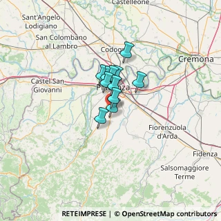Mappa Via Cherubini 3 Loc, 29027 Podenzano PC, Italia (6.80091)