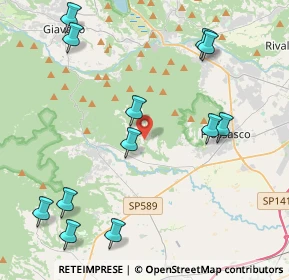Mappa Regione Giorda, 10045 Piossasco TO, Italia (5.07667)
