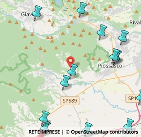 Mappa Regione Giorda, 10045 Piossasco TO, Italia (6.844)