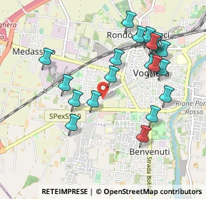 Mappa Via Giovanni Mussini, 27058 Voghera PV, Italia (0.9905)