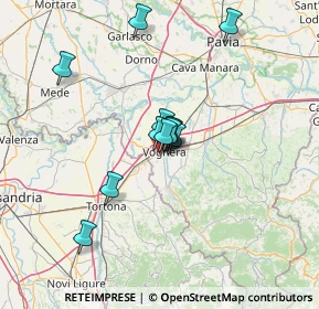 Mappa Via Giovanni Mussini, 27058 Voghera PV, Italia (10.025)