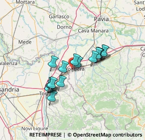 Mappa Via Giovanni Mussini, 27058 Voghera PV, Italia (10.83941)