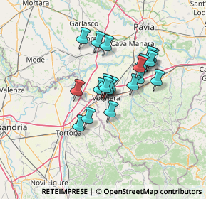 Mappa Via Giovanni Mussini, 27058 Voghera PV, Italia (9.831)