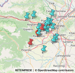 Mappa Piazza S. Vito, 10045 Piossasco TO, Italia (11.06188)