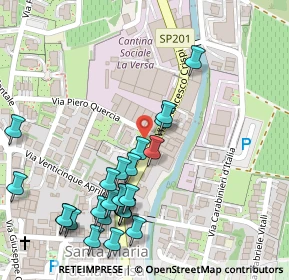 Mappa SP201, 27047 Santa Maria della Versa PV, Italia (0.14)