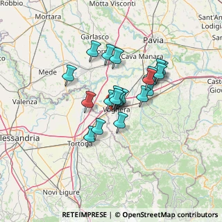 Mappa Via Fausto Coppi, 27058 Voghera PV, Italia (10.033)