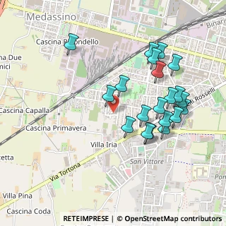 Mappa Via Fausto Coppi, 27058 Voghera PV, Italia (0.484)