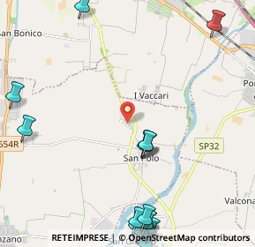 Mappa Via Walter Tobagi, 29027 Podenzano PC, Italia (3.3175)