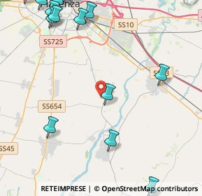 Mappa Via Walter Tobagi, 29027 Podenzano PC, Italia (6.74316)