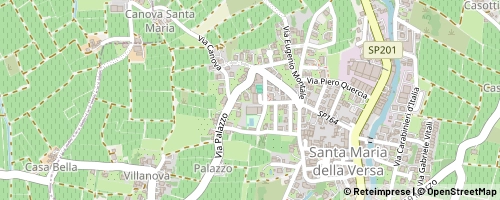 Mappa Santa Maria della Versa