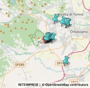 Mappa Via Trento, 10045 Piossasco TO, Italia (2.06583)