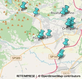 Mappa Piano terra, 10045 Piossasco TO, Italia (4.82118)