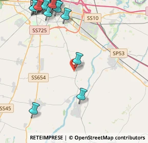 Mappa LOC CROCETTA, 29027 San Polo PC, Italia (6.3785)