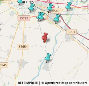 Mappa LOC CROCETTA, 29027 San Polo PC, Italia (5.35818)