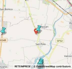 Mappa LOC CROCETTA, 29027 San Polo PC, Italia (3.802)