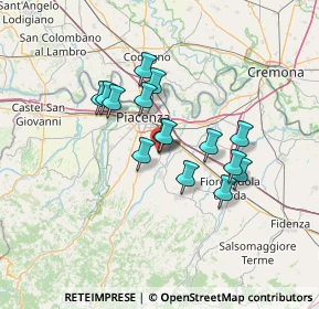 Mappa LOC CROCETTA, 29027 San Polo PC, Italia (10.57667)