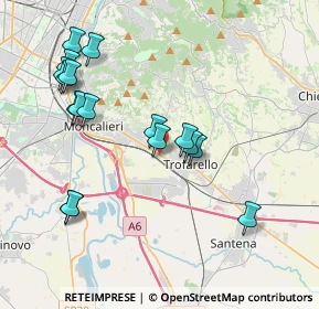 Mappa Str. Genova, 10027 Moncalieri TO, Italia (4.11059)