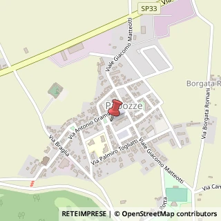 Mappa Via Alcide De Gasperi, 37, 45010 Papozze, Rovigo (Veneto)