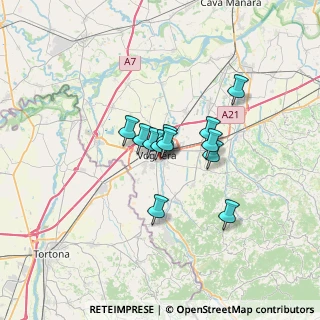 Mappa Largo Lorenzo Perosi, 27058 Voghera PV, Italia (4.29167)