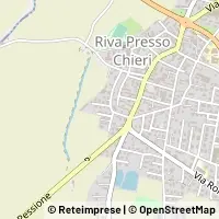 Kaart Riva Presso Chieri