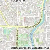 Mapa Voghera