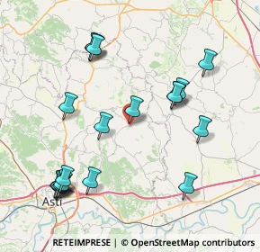 Mappa SP 29, 14030 Montemagno AT (8.95421)