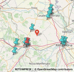 Mappa SP 29, 14030 Montemagno AT (17.96714)