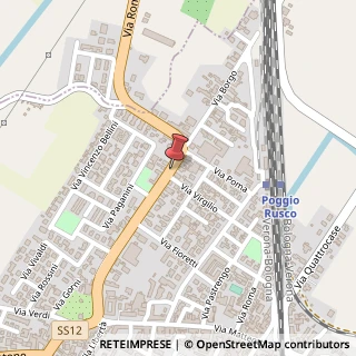 Mappa Via Abetone Brennero,  20, 46025 Poggio Rusco, Mantova (Lombardia)
