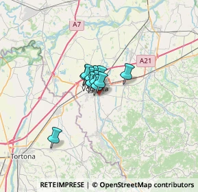 Mappa Via B. S. Capelli, 27058 Voghera PV, Italia (2.78545)