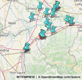 Mappa Via B. S. Capelli, 27058 Voghera PV, Italia (15.888)