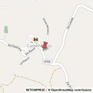 Mappa Via Nazionale, 34, 14033 Castell'Alfero, Asti (Piemonte)
