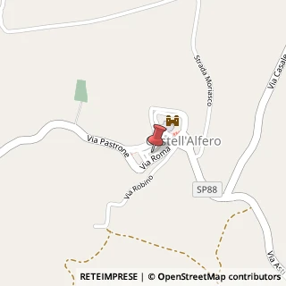 Mappa Via Roma, 25, 14033 Castell'Alfero, Asti (Piemonte)