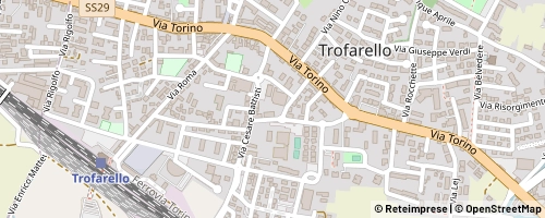 Mappa Trofarello