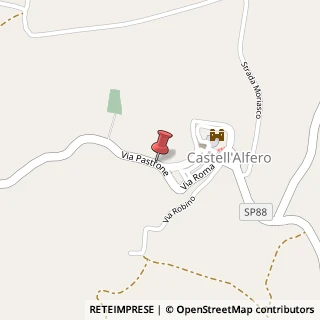 Mappa Via Pastrone Canonico, 2, 14033 Castell'Alfero AT, Italia, 14033 Castell'Alfero, Asti (Piemonte)